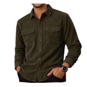 เสื้อเชิ้ตลายทางแขนยาวผู้ชาย ดีไซน์ใหม่ คุณภาพสูง ขายส่ง ราคาถูก ทันสมัย น่ารัก ใส่สบาย ผ้าคอตตอนป๊อปลิน 100% แห้งเร็ว - Product Image 3