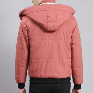 Chaqueta Acolchada de Algodón con Diseño de Burbujas, Chaqueta de Invierno con Capucha, Gruesa y Cálida, con Logotipo Frontal - Product Image 6