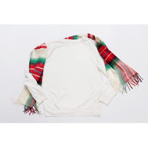 Suéter de cuello redondo en relieve 3D para mujer 100% algodón otoño ahueca hacia fuera suéter de Cachemira estampado - Product Image 4