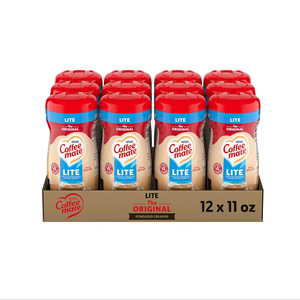 เนสท์เล่ คอฟฟี่เมท ครีมเทียมสำหรับกาแฟ สูตรออริจินัล ไลท์ ครีมเทียมชนิดผง ไม่ใช้นม 11 ออนซ์ (แพ็ค 12 ชิ้น) - Product Image 1