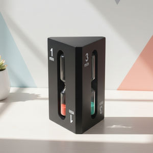 Hot Sale Time Control Natural Wooden <b>Egg</b> Timer 20ml Capacity Portable Durable Nordic Design <b>Eco</b>-Friendly for Home Critical - Product Image 1