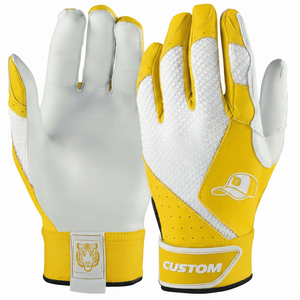 Gants de frappe de baseball personnalisés haute performance en gros, durables, antidérapants, respirants, avec dos en maille, pour softball - Product Image 1