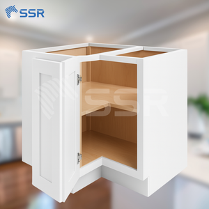 Armoire de cuisine RTA de haute qualité, prête à assembler, couleur personnalisée, accès facile aux coins, directement du fournisseur d'usine au Vietnam - Product Image 1