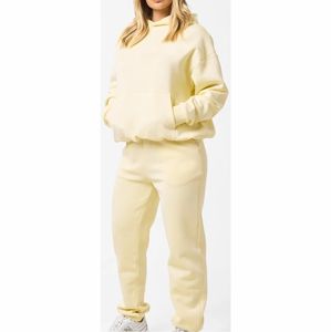 Survêtement à la mode pour femmes avec sweat à capuche et joggers Ensemble Streetwear décontracté, assistance OEM disponible - Product Image 1
