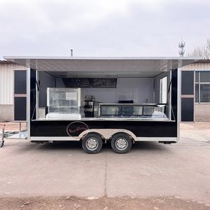 High-Capacity Mobile Food Truck Stainless Steel Kitchen Portable <b>Electric</b> Catering Vehicle for Street Snack Food Mobile Bar - Product Image 6