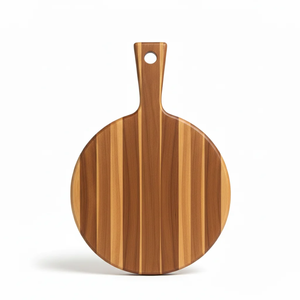 Juego de Tablas para Cortar Queso de Madera Natural Sólida AZ ENTERPRISES AZE-657 con Asa |   Tabla de Cortar Rectangular para Cocina, Duradera y Fácil de Limpiar - Product Image 1
