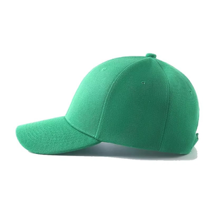 Chapeaux de baseball de couleur unie vierge avec logo personnalisé broderie du logo sport unisexe réglable, chapeaux de baseball en polyester/coton - Product Image 4