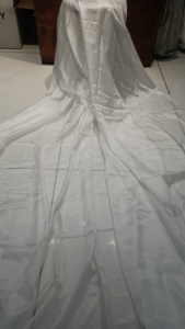 Armure toile de tissu tabby en soie pure, texture lisse pour les vêtements Tissu tabby en soie naturelle Armure toile nette pour les textiles de maison - Product Image 6