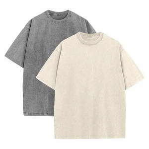 Vêtements de sport, vêtements d'entraînement pour la salle de sport, vêtements teints en pièce, t-shirts de sport pour hommes, coupe classique, vêtements de sport longs, séchage rapide, polaire unisexe - Product Image 6