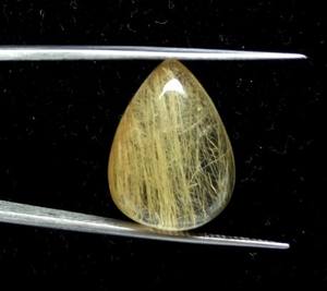 อัญมณีเจียระไนแบบทับทิมสีทองเกรดท็อป-อัญมณีทับทิมสีทองรูปทรงลูกแพร์เรียบ-อัญมณีธรรมชาติแบบหลวมสำหรับการทำเครื่องประดับ - Product Image 3