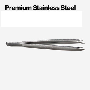 Pince à épiler professionnelle pour sourcils en acier inoxydable - Product Image 4
