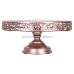 Support à gâteau en verre, idéal pour la décoration intérieure, conception hautement finissante pour la décoration de Table de mariage et de fête, outils à gâteau - Product Image 2