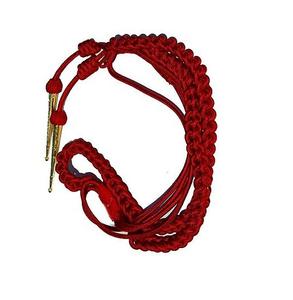 Aiguillette tactique de super qualité Cordon d'épaule Bullion d'argent doré en nylon-Accessoire pour uniformes - Product Image 5