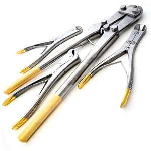 Coupe-fils canulés manuel de haute qualité en acier inoxydable – Instruments chirurgicaux orthopédiques et outils vétérinaires spéciaux - Product Image 3