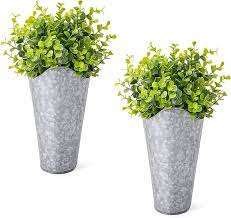 Macetas de pared galvanizadas de diseño clásico de Venta caliente logotipo de forma de tamaño personalizado maceta de la mejor calidad usos en el jardín del hogar - Product Image 3