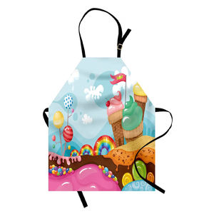 Tablier de cuisine 100% pur coton Logo personnalisé Fournisseur de tabliers de cuisine en vrac Fabricant indien - Product Image 2