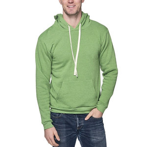 Sudadera con capucha para hombre, sudadera lisa con capucha de lana, de manga larga Top, moda Unisex, 25055, sudaderas con capucha de lana de tres mezclas Unisex - Product Image 3