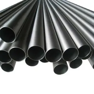 Tubo de aço carbono sem costura de alta qualidade ASTM Tubo de aço sem costura de fábrica e tubos de aço carbono