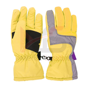 ถุงมือเล่นสกี XL ถุงมือหนังคุณภาพสูงระบายอากาศได้ดีไมโครไฟเบอร์ใส่สบายกันความร้อนผ้าไนล่อนซับมือป้องกันแขน - Product Image 6