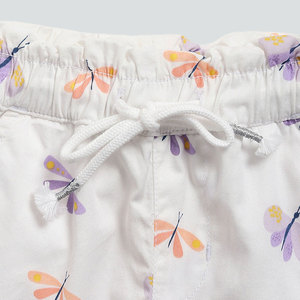 Pantalones Cortos Infantiles con Estampado Floral 100% Algodón, Color Sólido, Pantalones Cortos para Niños, Pantalones Cortos Personalizados para Niños - Product Image 3