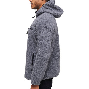 Sweat à capuche zippé en molleton de coton de qualité supérieure pour hommes, sweat-shirt à capuche respirant et surdimensionné pour hommes, nouvel arrivage - Product Image 3