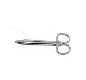 Ciseaux à pansements Lister en acier inoxydable, à pointe arrondie, ciseaux chirurgicaux manuels certifiés CE pour les soins infirmiers et les premiers secours - Product Image 1