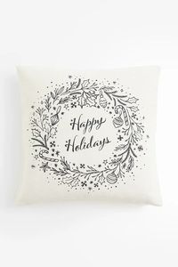 Custom Printed Christmas <b>Cushion</b> Cotton Festive Home Decoration OEM ODM Manufacturer from India - Product Image 3