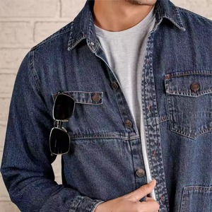 เสื้อแจ็กเก็ตยีนส์ลำลองสำหรับผู้ชาย2025-แจ็กเก็ตยีนส์ใส่สบายและอเนกประสงค์เหมาะสำหรับชุดลำลองและกิจกรรมกลางแจ้ง - Product Image 4