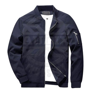 Chaqueta Bomber Deportiva Ligera y Delgada de Corte Ajustado para Hombre, Primavera/Otoño, Chaqueta de Invierno Cálida para Hombre - Product Image 2
