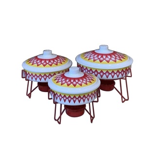 New Arrival Looking Handmade Decorative Chafing Dish Stainless Steel Chafing Dish Glossy Finishing Food Warmer Chafing Dish - Product Image 5