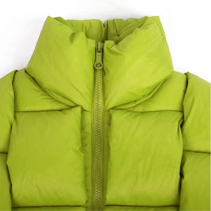 Chaqueta Acolchada para Hombre al por Mayor, Talla Grande, Transpirable, con Cuello Alto, Microforro Polar, Elástica, con Cremallera, de Alta Calidad, Personalizable para Exteriores - Product Image 5