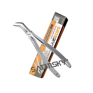 คีมถอนฟันแบบเยอรมันด้วยมือคุณภาพสูงเครื่องมือผ่าตัดทางทันตกรรมคุณภาพดีเยี่ยมลวดลายภาษาอังกฤษเกรดพื้นฐาน N 51-A - Product Image 4