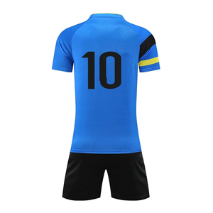 Uniforme de football personnalisé par sublimation, commande en gros, délai de production rapide, service OEM unisexe, fourniture 100% polyester respirant à séchage rapide - Product Image 5