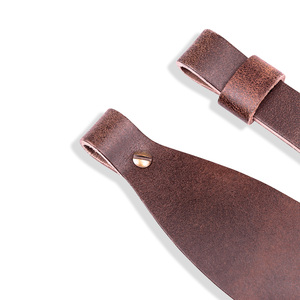 Haute qualité 28-37 pouces réglable en cuir de vache en détresse fronde accessoire de tir tactique confortable Durable pour la chasse - Product Image 3