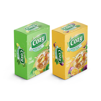 Harga Grosir Bubuk Teh Es Stroberi Merah, Sachet Teh Stick Premium Custom, Teh Lychee Grosir