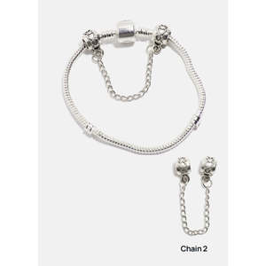 Bracelets de charme Miss a Fashion A3shop, élégants, avec des perles et des chaînes pour un look stylé - Product Image 2