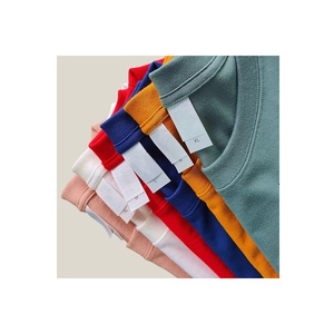 Prix de gros T-shirt pour homme 100% coton T-shirt uni et blanc d'été T-shirts pour homme grande taille avec impression de logo personnalisé de haute qualité - Product Image 4