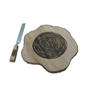 Tabla de Cortar de Nácar para Verduras, Pizza, Queso, Barbacoa, Madera Personalizada, Vajilla Sostenible, Tabla de Picar - Product Image 2