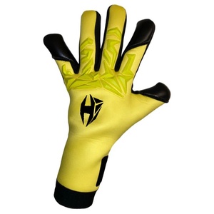 Gants de gardien de but personnalisés, paume avant en latex allemand 4 mm, dos en caoutchouc, injecté, enveloppes pour les doigts et le pouce, sangle amovible - Product Image 2