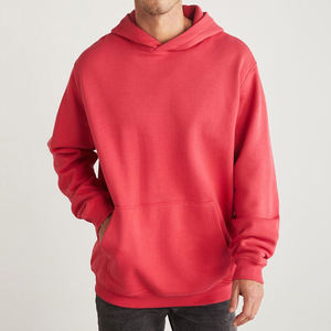 2025 sweats à capuche surdimensionnés épais goutte épaule plaine blanc personnalisé hommes sweats à capuche hiver haute qualité coton éponge français - Product Image 6