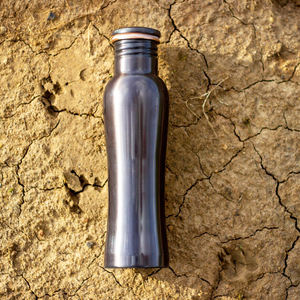 Botellas de cobre de nuevo diseño con diferentes acabados 900-950 ml Capacidad de agua Botella de cobre martillado con diamante - Product Image 6