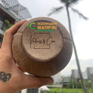 Tazas de cáscara de coco natural de alta calidad para reutilizables seguras para la salud y lavadas cómodamente con agua hechas en Vietnam - Product Image 4