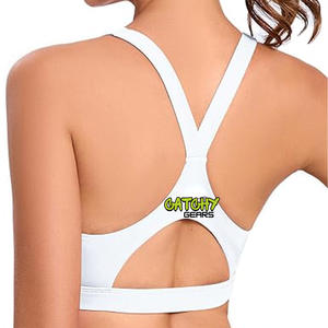Sujetador สปอร์ตบราไร้รอยต่อสำหรับผู้หญิงบราออกกำลังกายเล่นโยคะแบบกลวงไร้สายขนาดใหญ่พิเศษ - Product Image 2