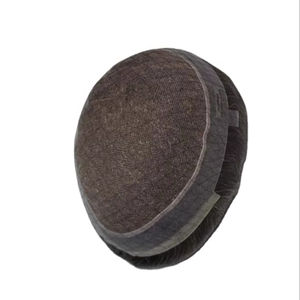 Peluca de Cabello Humano Australiano, Cabello Virgen Remy Indio, Prótesis Capilar, Toupee, Cabello Taz, BD - Product Image 3