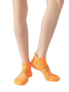 Calcetines Deportivos de Algodón Sólido OME, Tobilleros, para Correr, Corte Bajo, Transpirables, Acolchados, Tejidos, con Logotipo en el Puño, para Otoño - Product Image 6