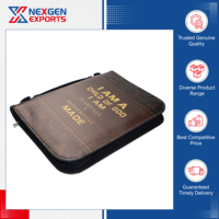 Nexgen Exports - Funda para Biblia de Cuero PU de Alta Durabilidad con Opciones de Diseño y Logotipo Personalizados en Color para Regalo