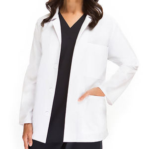Bata blanca unisex de laboratorio, uniforme de algodón y poliéster para médicos y enfermeras, uniformes hospitalarios para hombres y mujeres Ronpex - Product Image 4