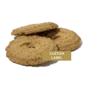 Custom Label Paste Di Meliga Corn Flour Cookies 200g Corn Flour Hand Made Quality Cookies Made In Italy Corn Flour 10 Pcs Box