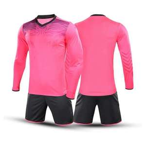 Uniformes de portero de fútbol para hombres, trajes de manga larga, camiseta de fútbol personalizada, uniforme de fútbol de Lacrosse sublimado - Product Image 3