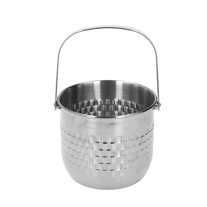 Handmade Metal Ice <b>Bucket</b> Round Shape Wholesale Indian Stylish Wine <b>Bucket</b> Barware Handmade Wholesale Metal Ice <b>Bucket</b> - Product Image 1